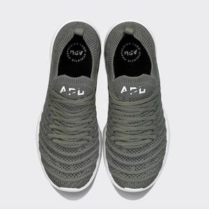 Green APL TechLoom Wave Shoe (Fatigue / White)